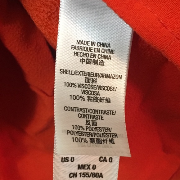 💎 NWT juicy couture deep v firecracker red blouse - Picture 5 of 8